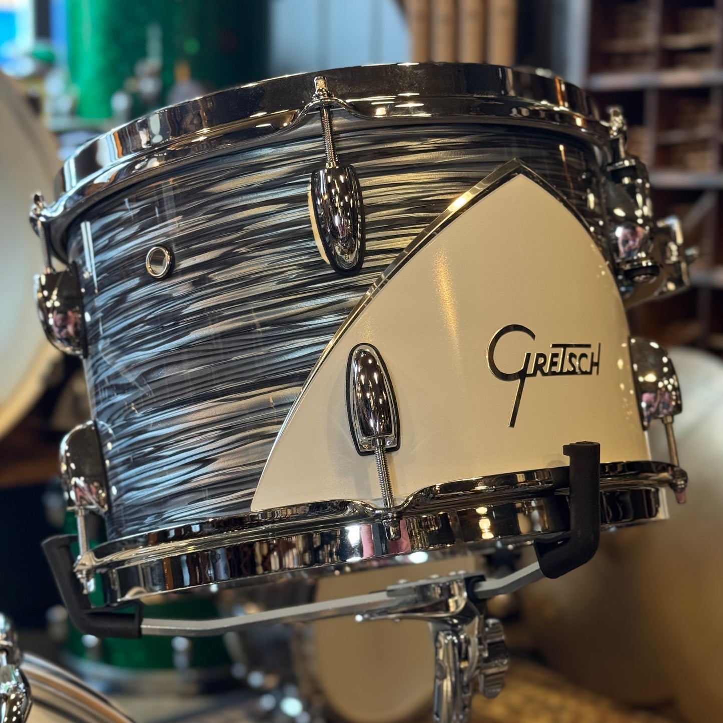 USED Gretsch Renown Bop Outfit in Silver Oyster Pearl - 14x18, 8x12, 14x14