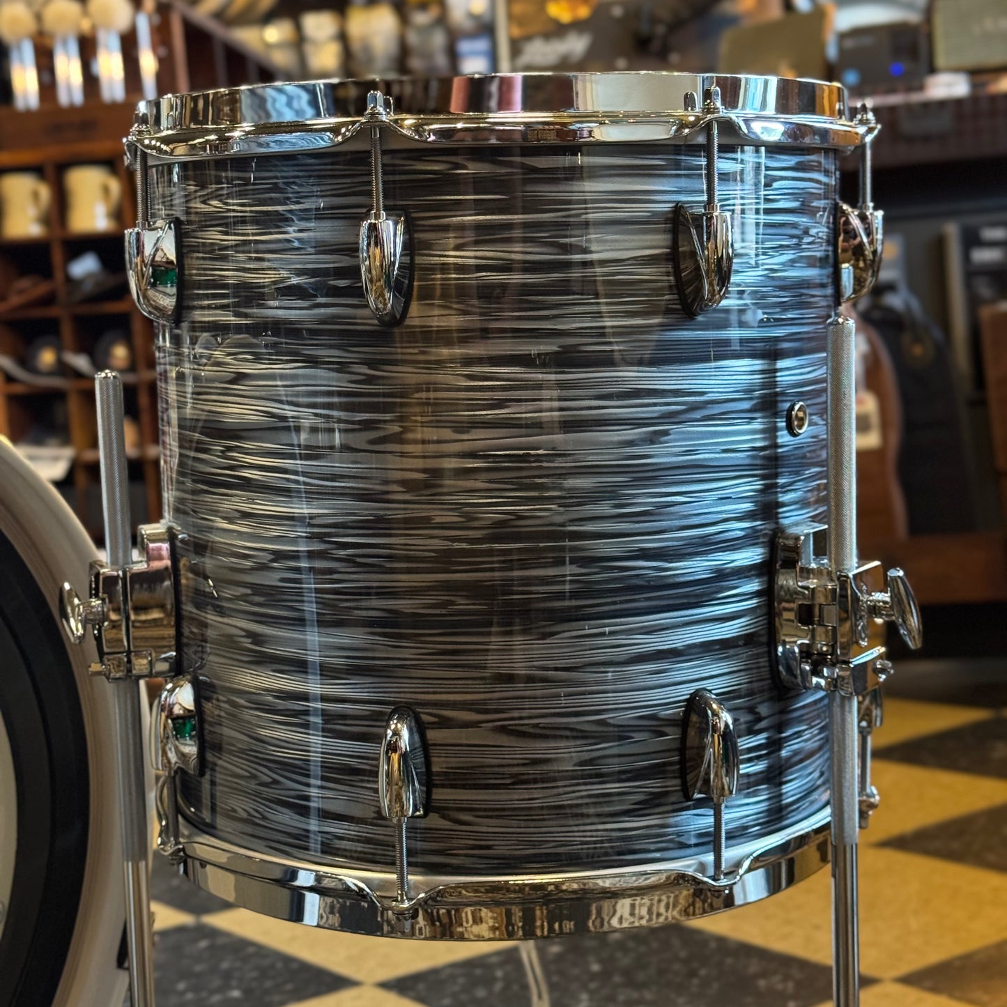 USED Gretsch Renown Bop Outfit in Silver Oyster Pearl - 14x18, 8x12, 14x14