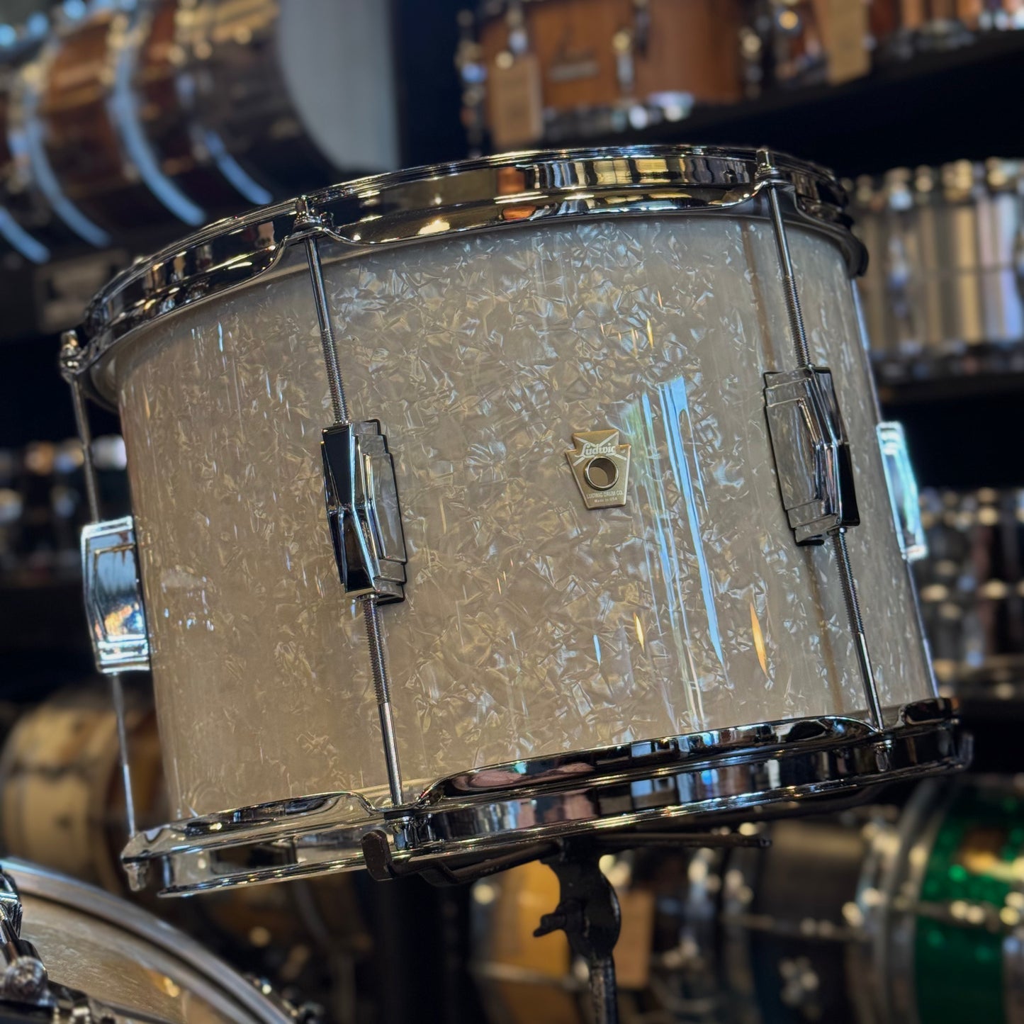 NEW Ludwig Legacy Maple in Vintage Marine Pearl - 14x22, 9x13, 16x16