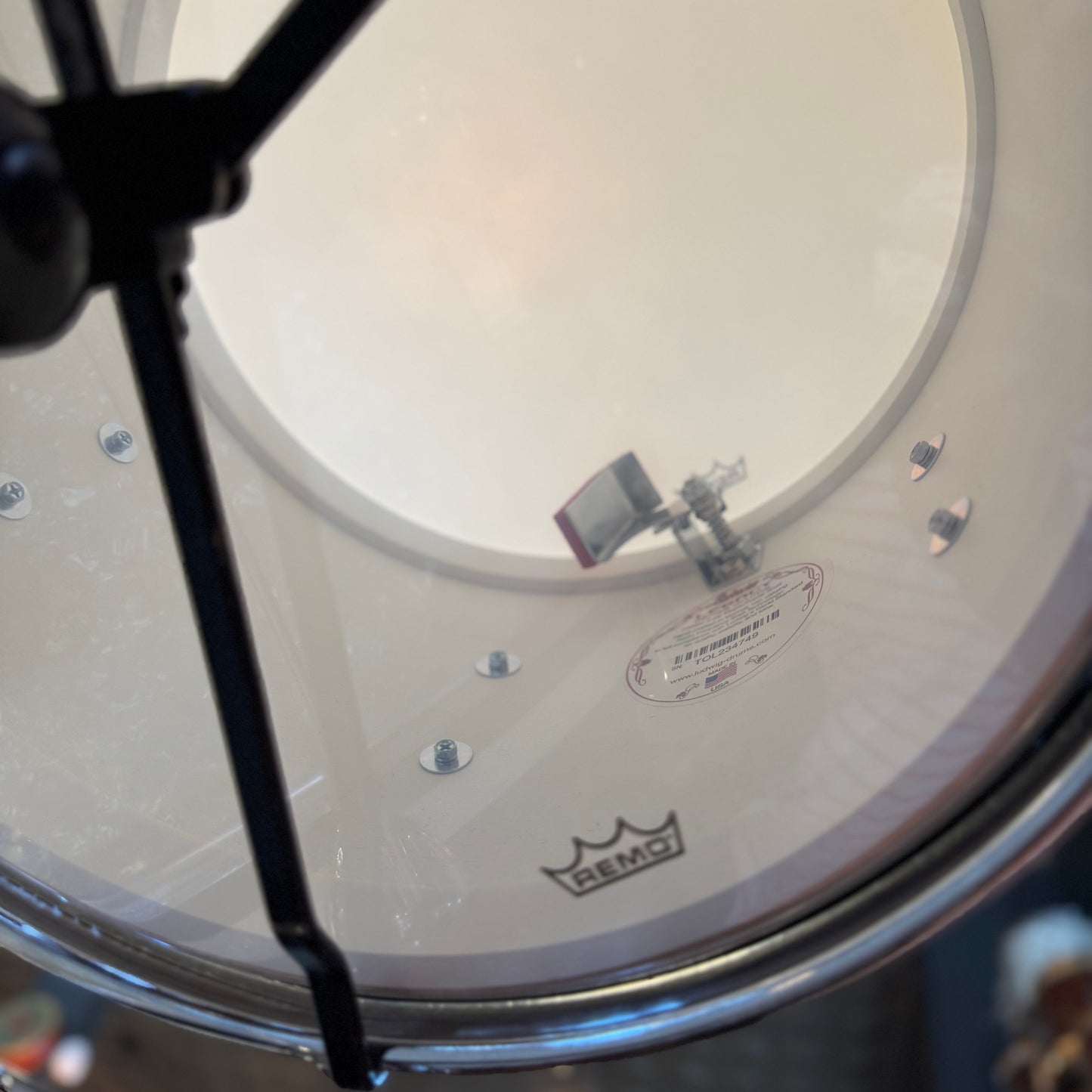 NEW Ludwig Legacy Maple in Vintage Marine Pearl - 14x22, 9x13, 16x16