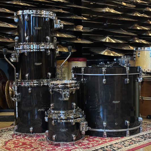 USED Tama Starclassic Maple 6pc in Transparent Black Lacquer - 18x22, 8x8, 8x10, 10x12, 11x13, 16x16