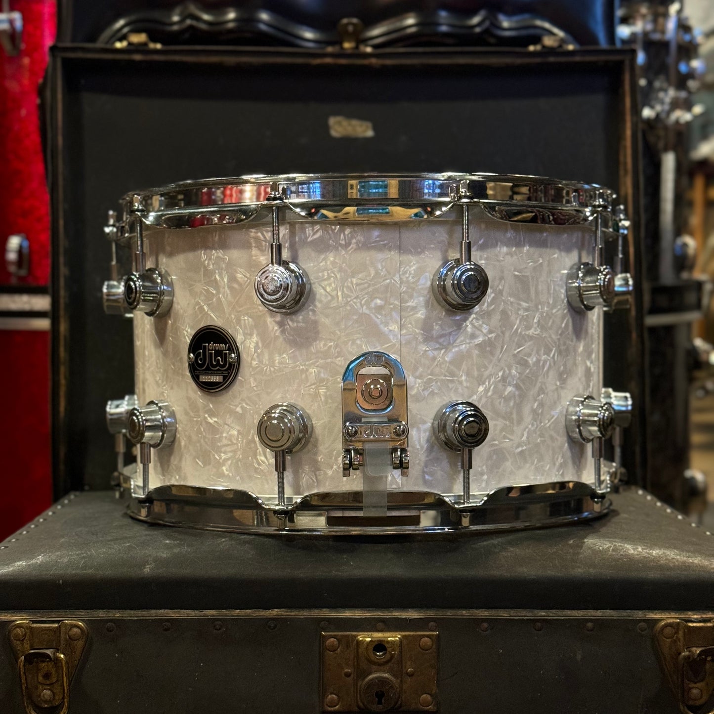 USED DW Performance Series 8x14 in White Marine Pearl