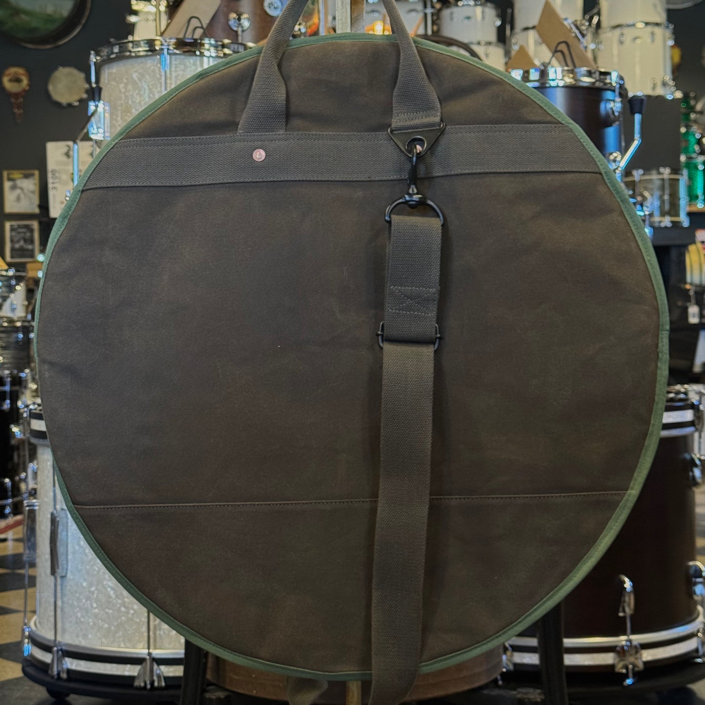 Tackle Instrument Supply Co. Waxed Canvas Zipperless Cymbal Case