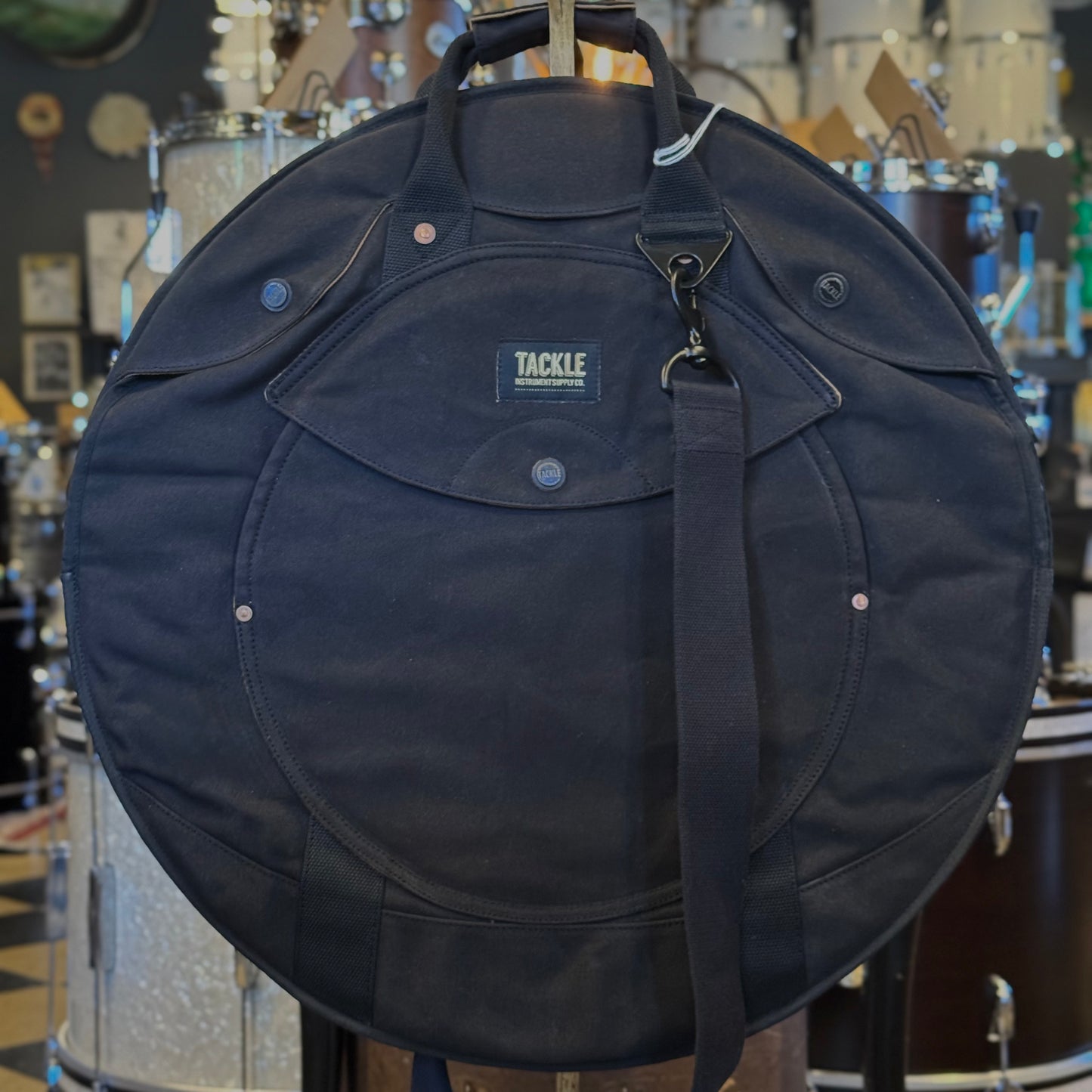 Tackle Instrument Supply Co. Waxed Canvas Zipperless Cymbal Case