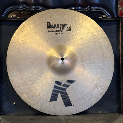 USED ZIldjian 18" K. Zildjian Dark Medium Thin Crash - 1364g