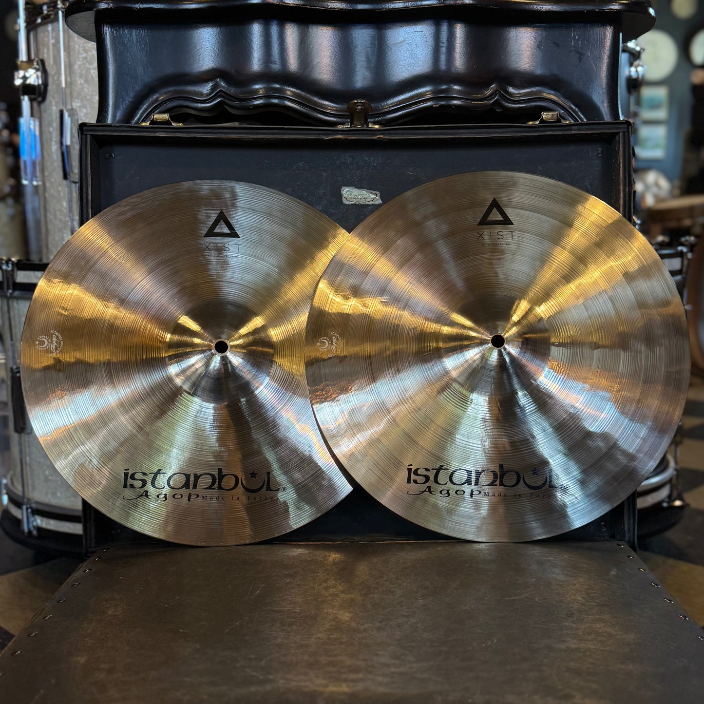 NEW Istanbul Agop 15" Xist Hi-Hats - Brilliant - 1060/1240g