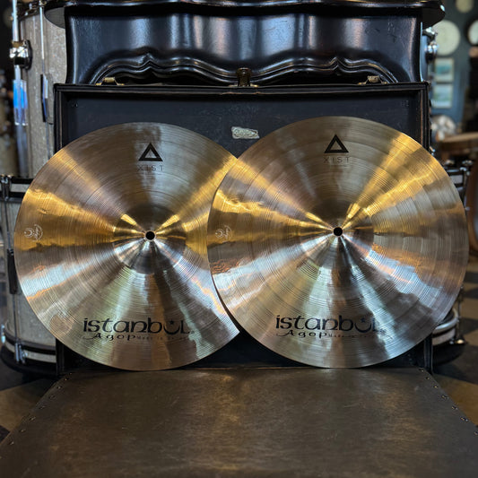 NEW Istanbul Agop 15" Xist Hi-Hats - Brilliant - 1060/1240g