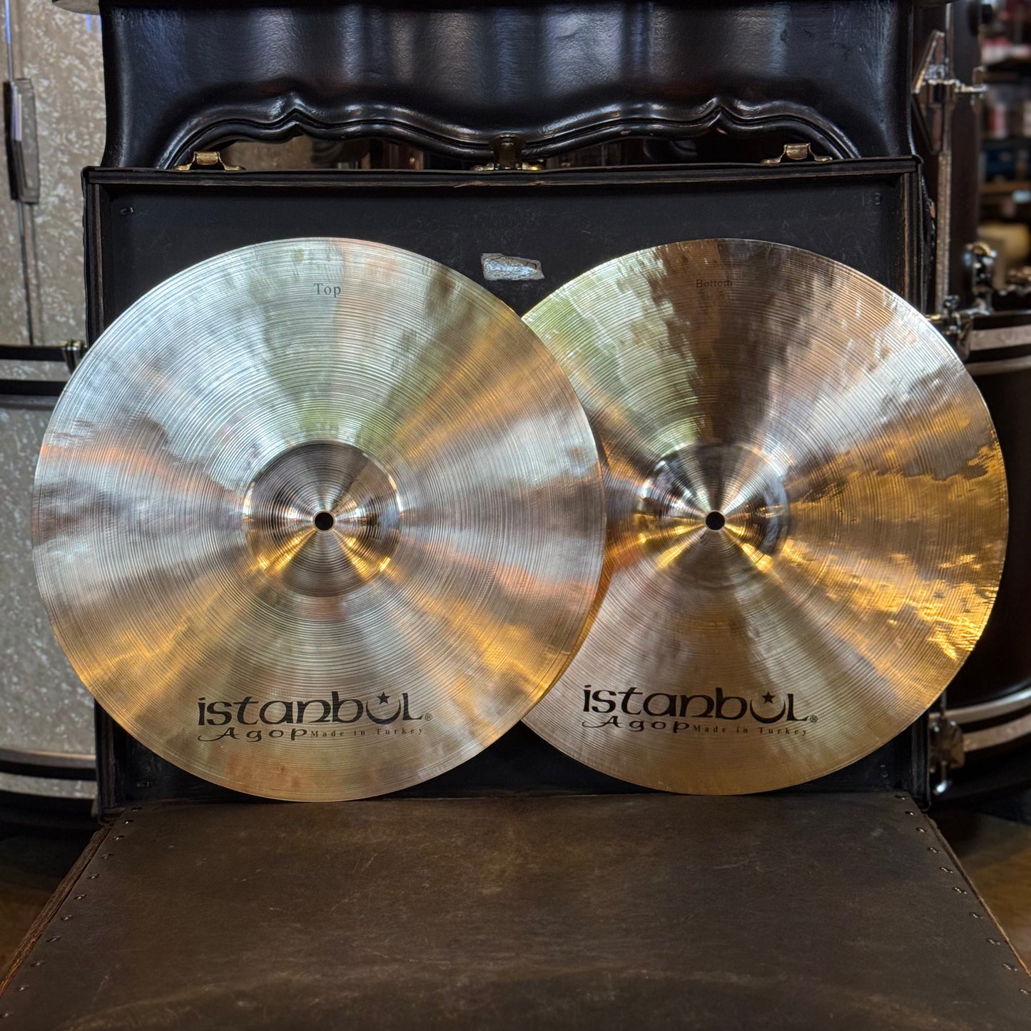 NEW Istanbul Agop 15" Xist Hi-Hats - Brilliant - 1060/1240g