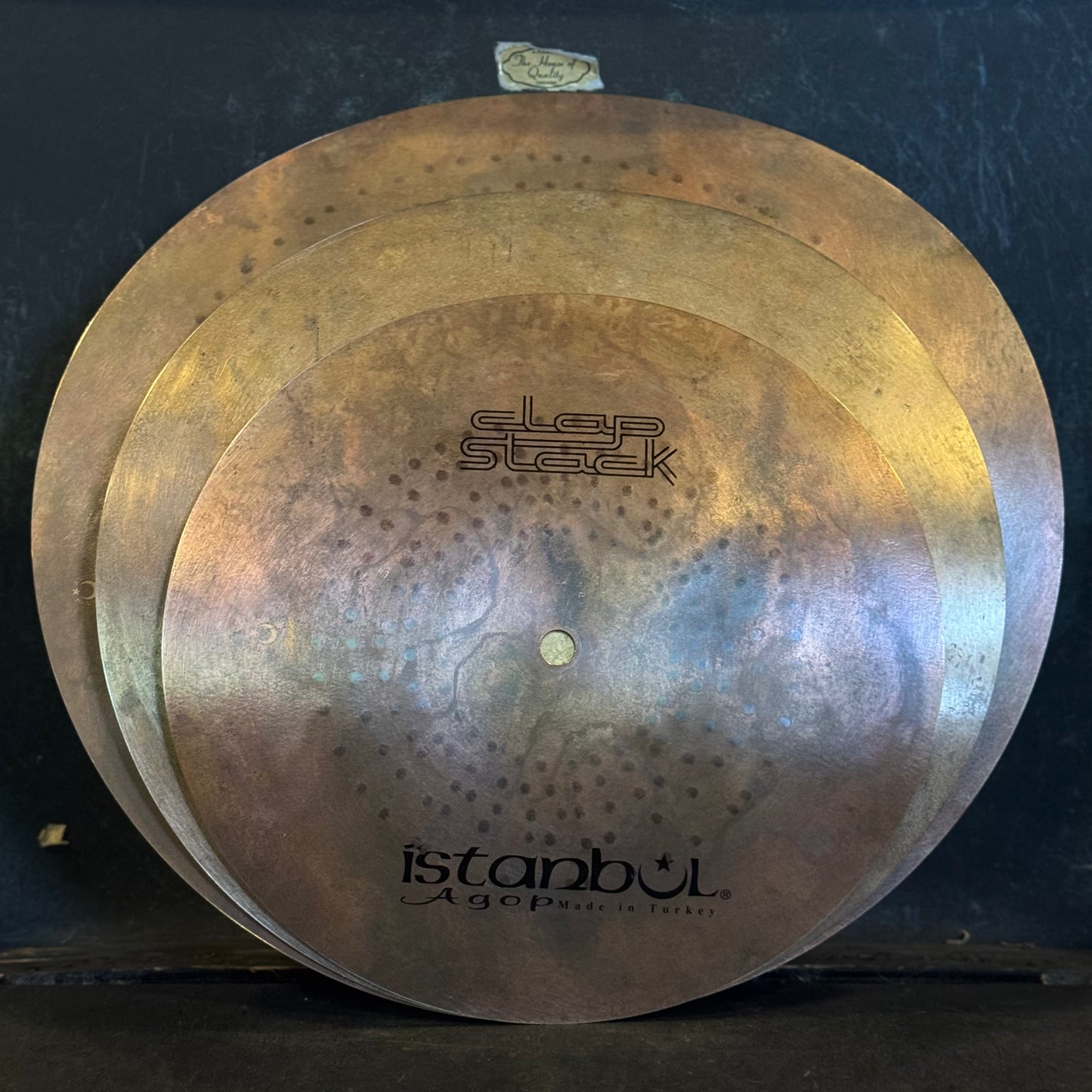 NEW Istanbul Agop 11/13/15" Clap Stack Cymbal Set