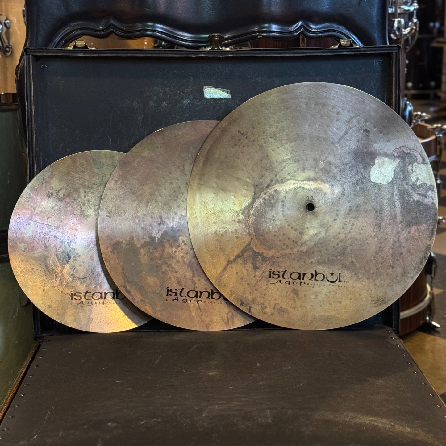 NEW Istanbul Agop 11/13/15" Clap Stack Cymbal Set