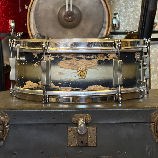VINTAGE 1964 Ludwig 5x14 6-Lug Pioneer Snare in Blue Silver Duco