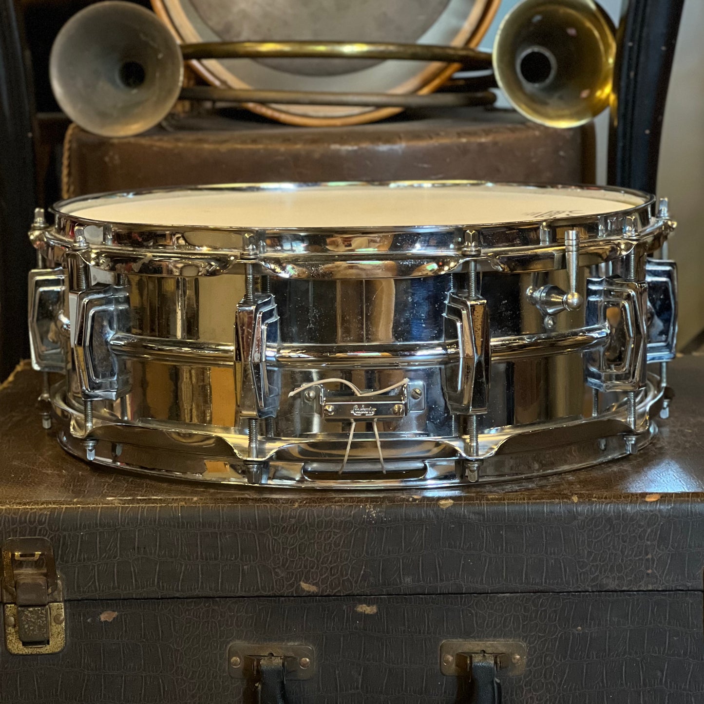 VINTAGE 1960's Ludwig 5x14 Supraphonic LM400 Snare Drum