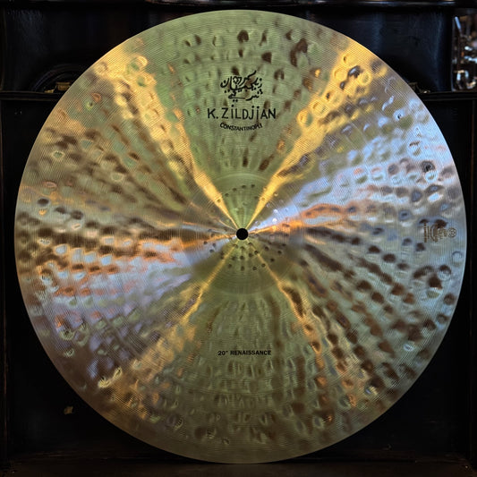 New Zildjian 20" K Constantinople Renaissance Ride Cymbal - 1786g