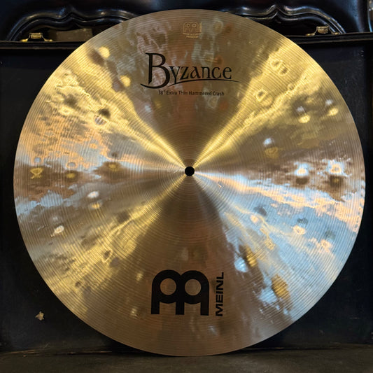 NEW Meinl 18" Byzance Traditional Extra Thin Hammered Crash - 1382g