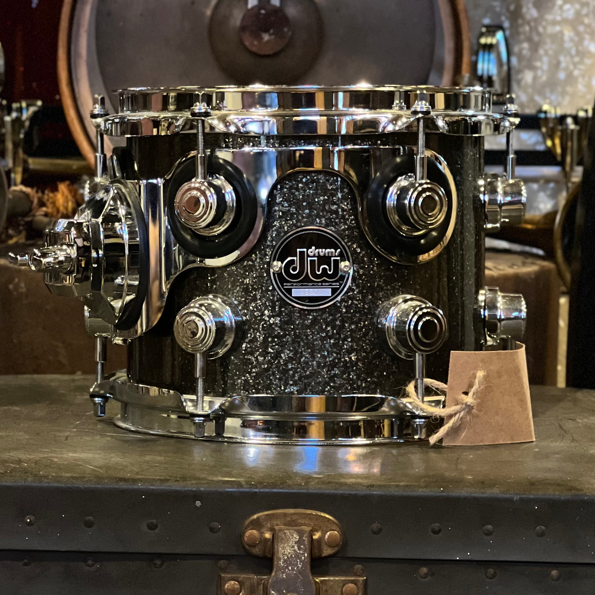 USED DW 7x8 Performance Series Tom in Pewter Sparkle