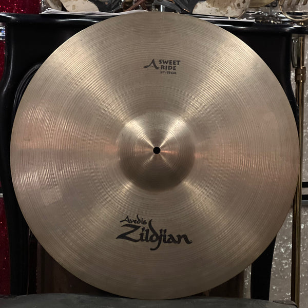 USED Zildjian 21" A. ZIldjian Sweet Ride Cymbal - 2606g