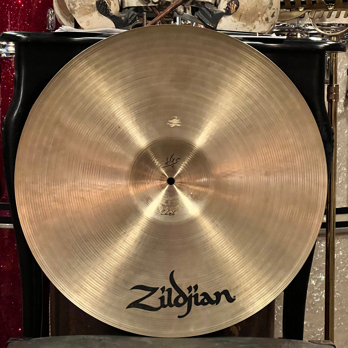 USED Zildjian 21" A. ZIldjian Sweet Ride Cymbal - 2606g