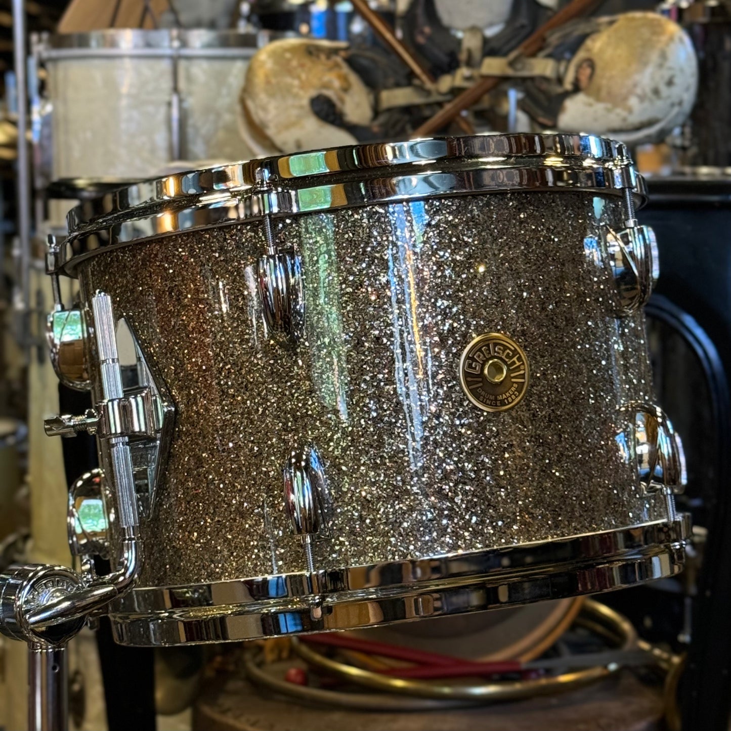 NEW Gretsch USA Custom in Ginger Glass Glitter - 12x16, 8x12, 14x14