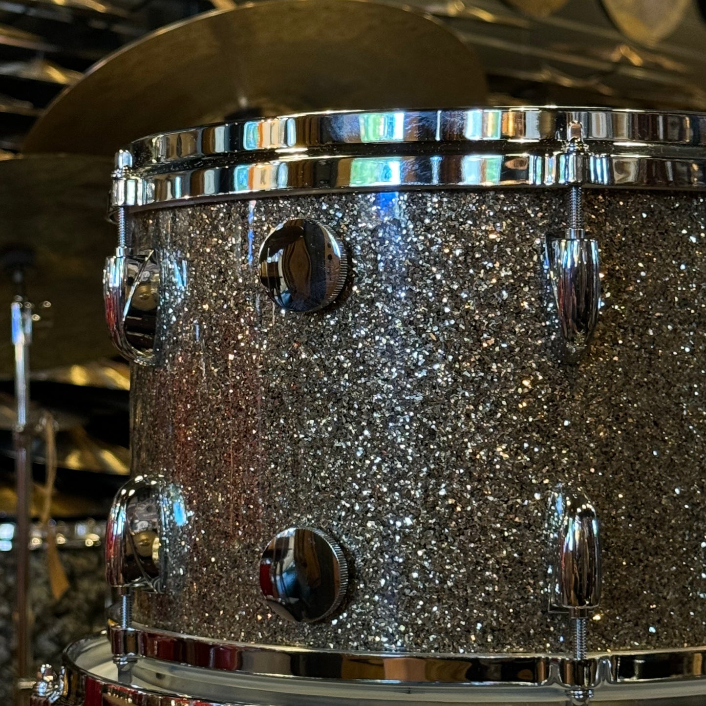 NEW Gretsch USA Custom in Ginger Glass Glitter - 12x16, 8x12, 14x14