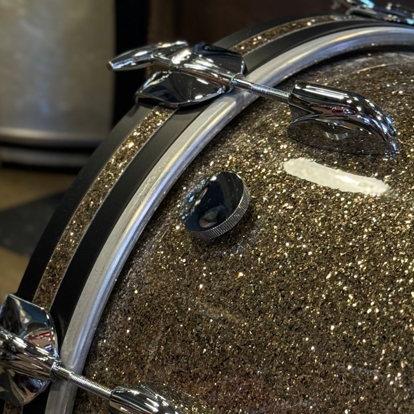 NEW Gretsch USA Custom in Ginger Glass Glitter - 12x16, 8x12, 14x14