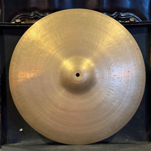 VINTAGE 1950's A. Zildjian 18" Hollow Block Large Stamp Crash Cymbal - 1547g