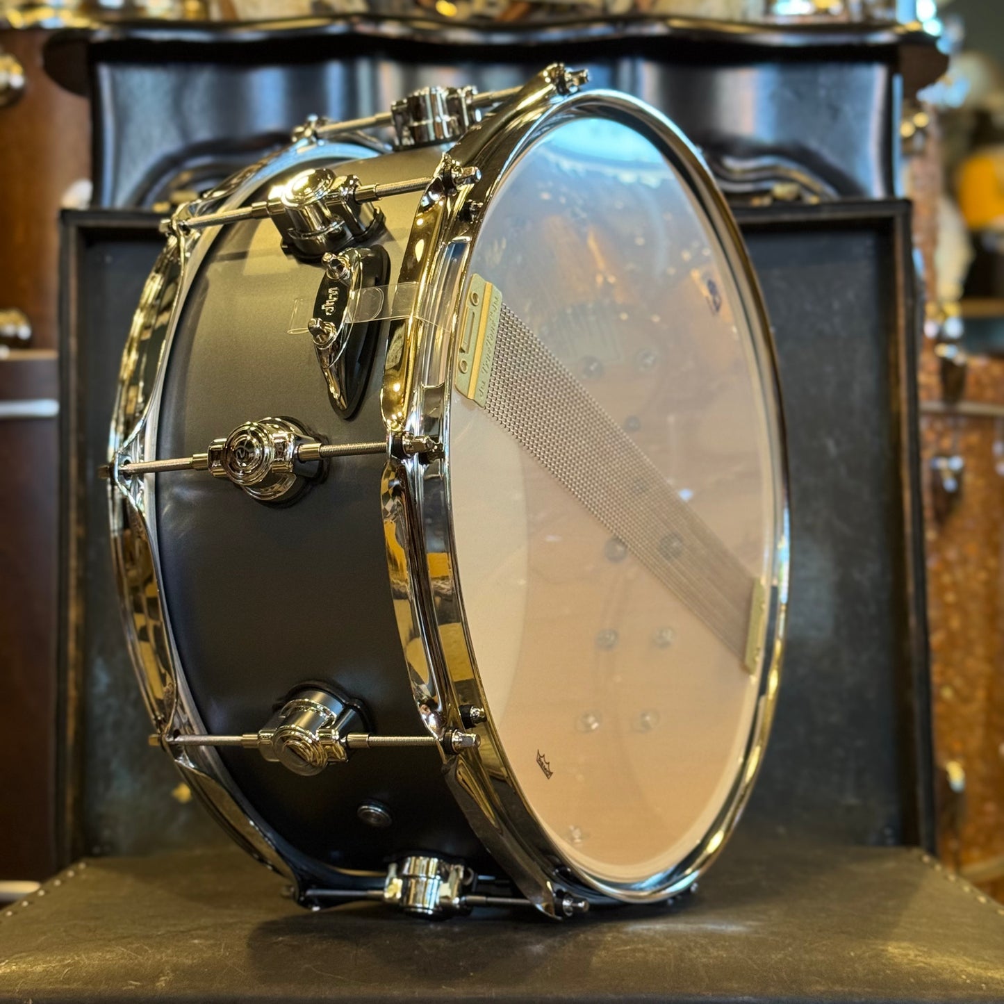 NEW DW 6x14 Design Series Snare Drum in Blue Slate