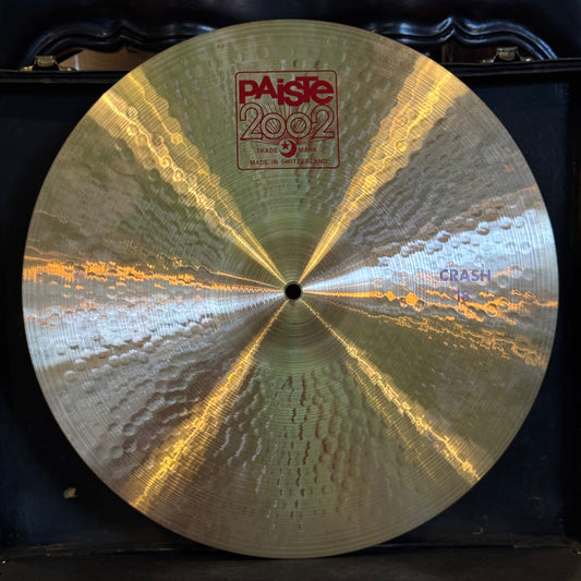 USED 18" Paiste 2002 Crash - 1840g