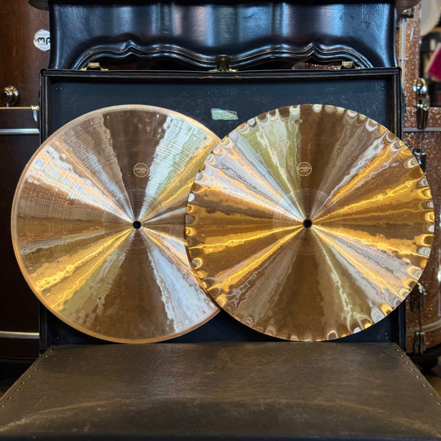 USED Paiste 15" 2002 Sound Edge Hi-Hats - 1130/1254g