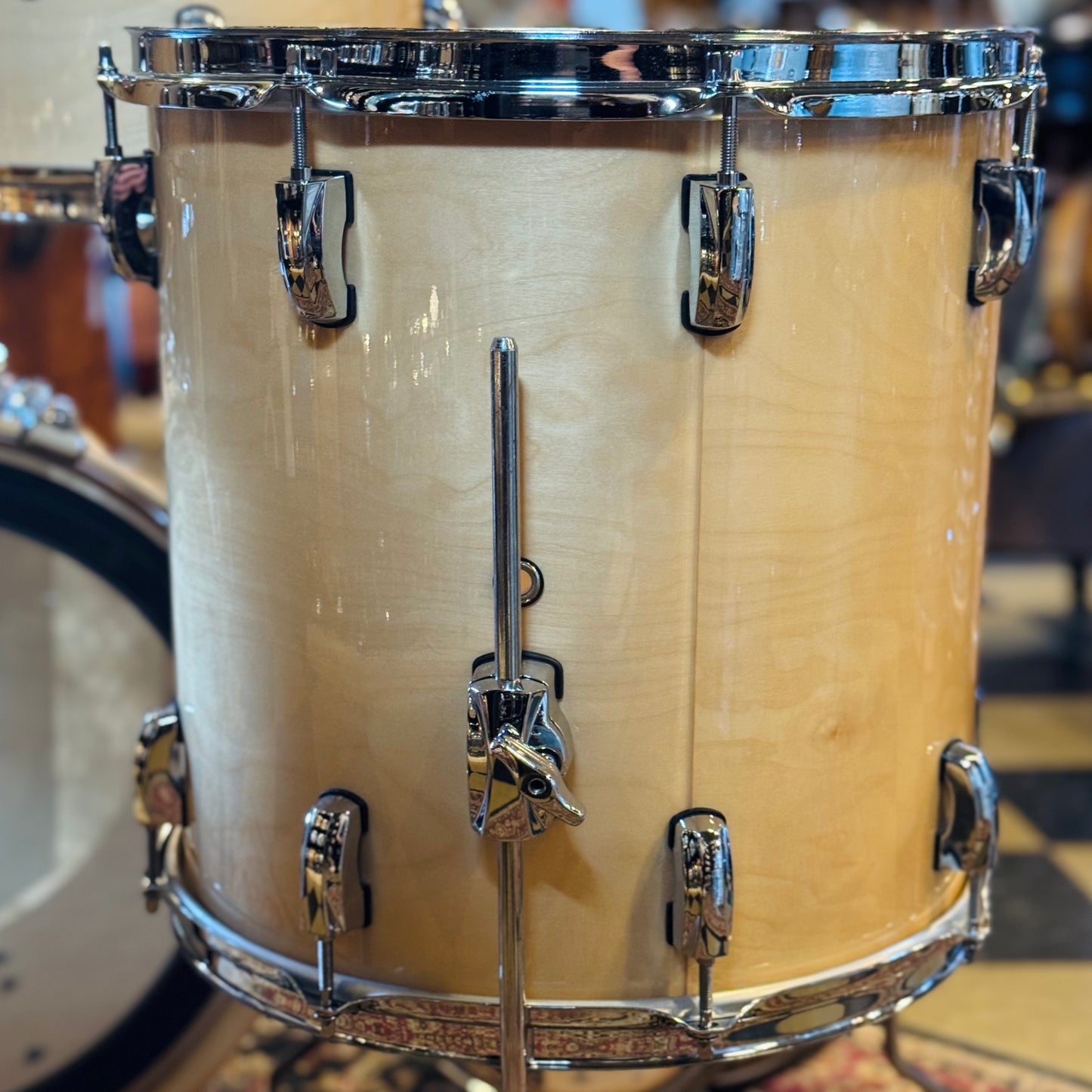 USED Pearl Vision Birch Bop Outfit in Natural Lacquer - 14x18, 8x10, 8x12, 14x14, 5.5x14
