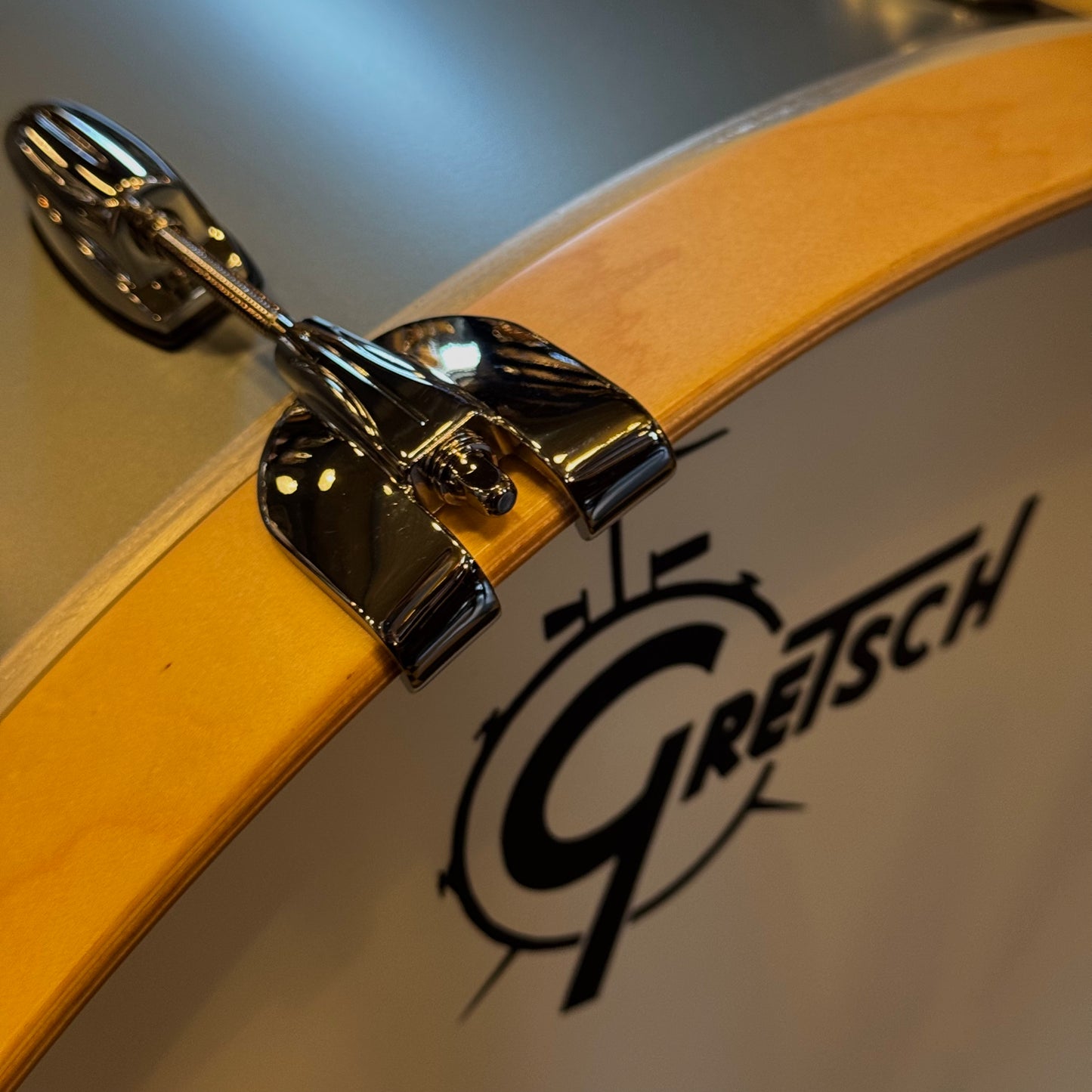 NEW Gretsch Brooklyn in Satin Ice Blue Metallic - 14x24, 9x13, 16x16