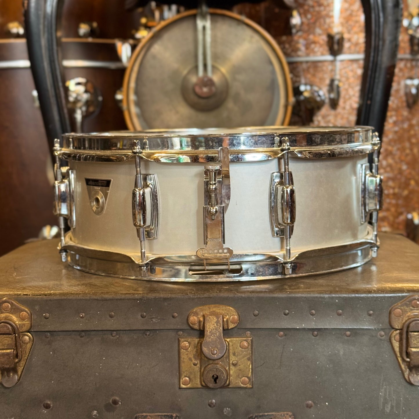 VINTAGE 1970's Ludwig 5x14 Standard Aluminum