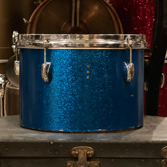 VINTAGE 1950's Gretsch 8x12 Concert Tom in Blue Sparkle