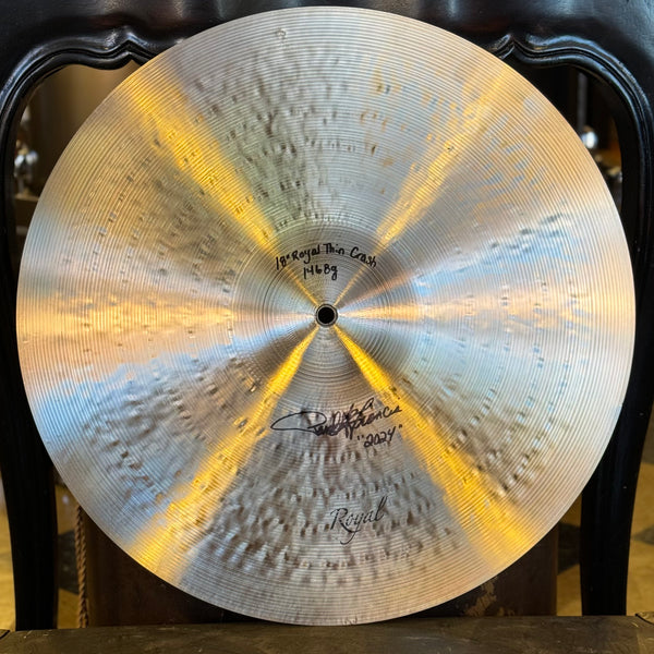 NEW Royal Cymbals 18" Royal Thin Crash Cymbal - 1468g