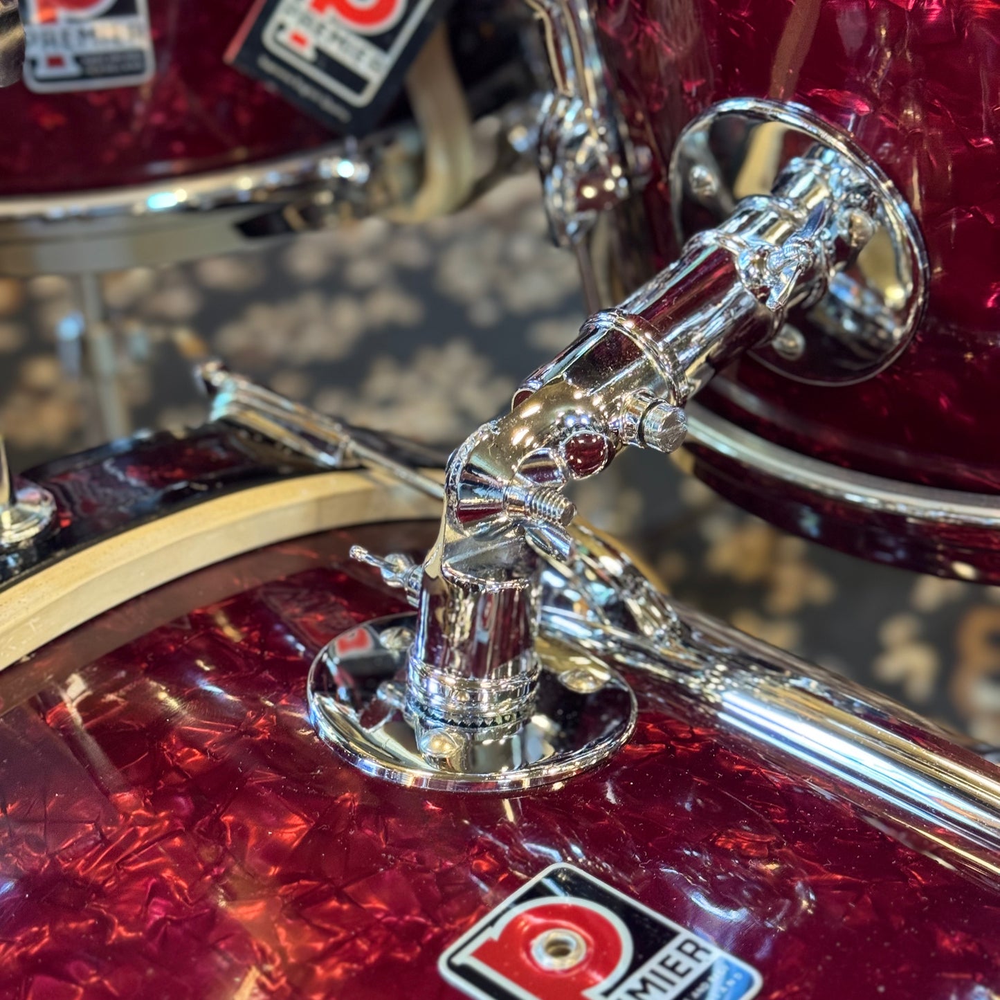 VINTAGE 1960's Premier in Ruby Pearl - 14x20, 8x12, 16x16, 5.5x14