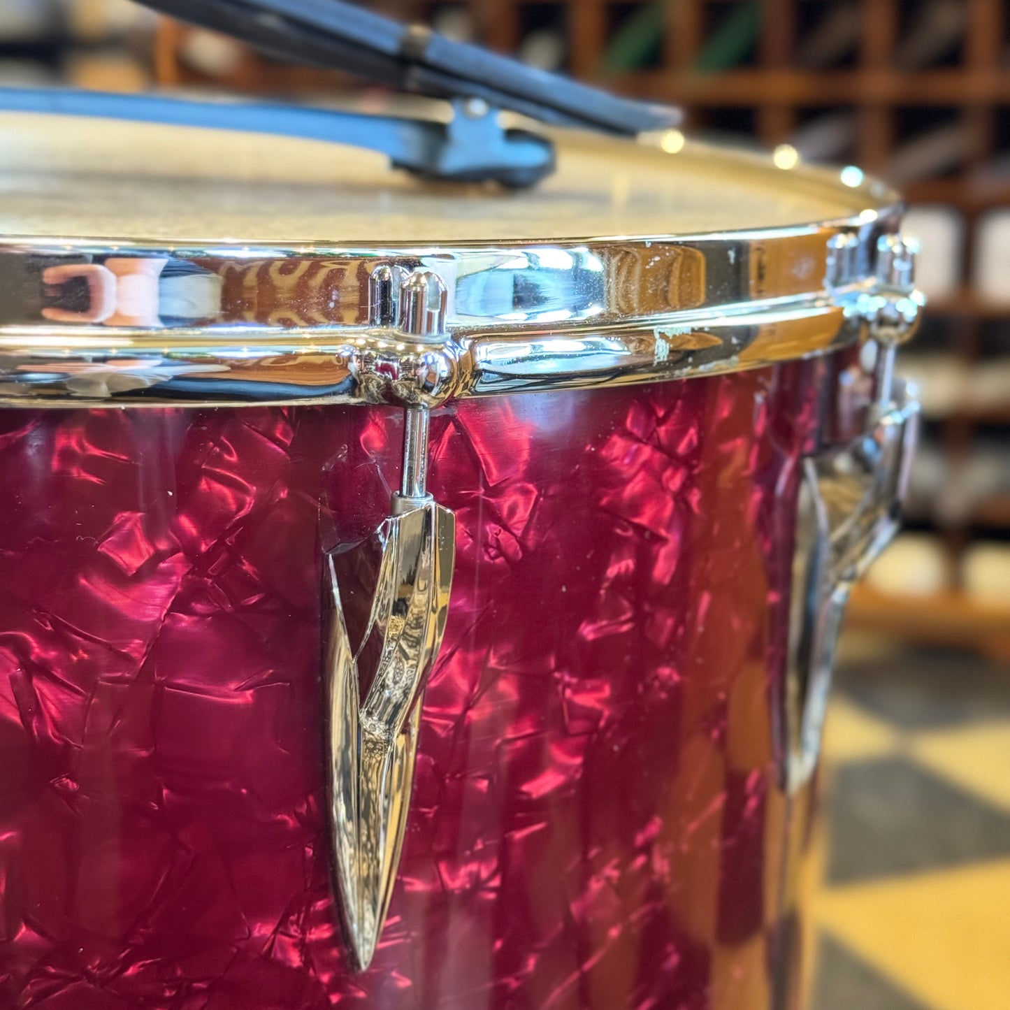 VINTAGE 1960's Premier in Ruby Pearl - 14x20, 8x12, 16x16, 5.5x14