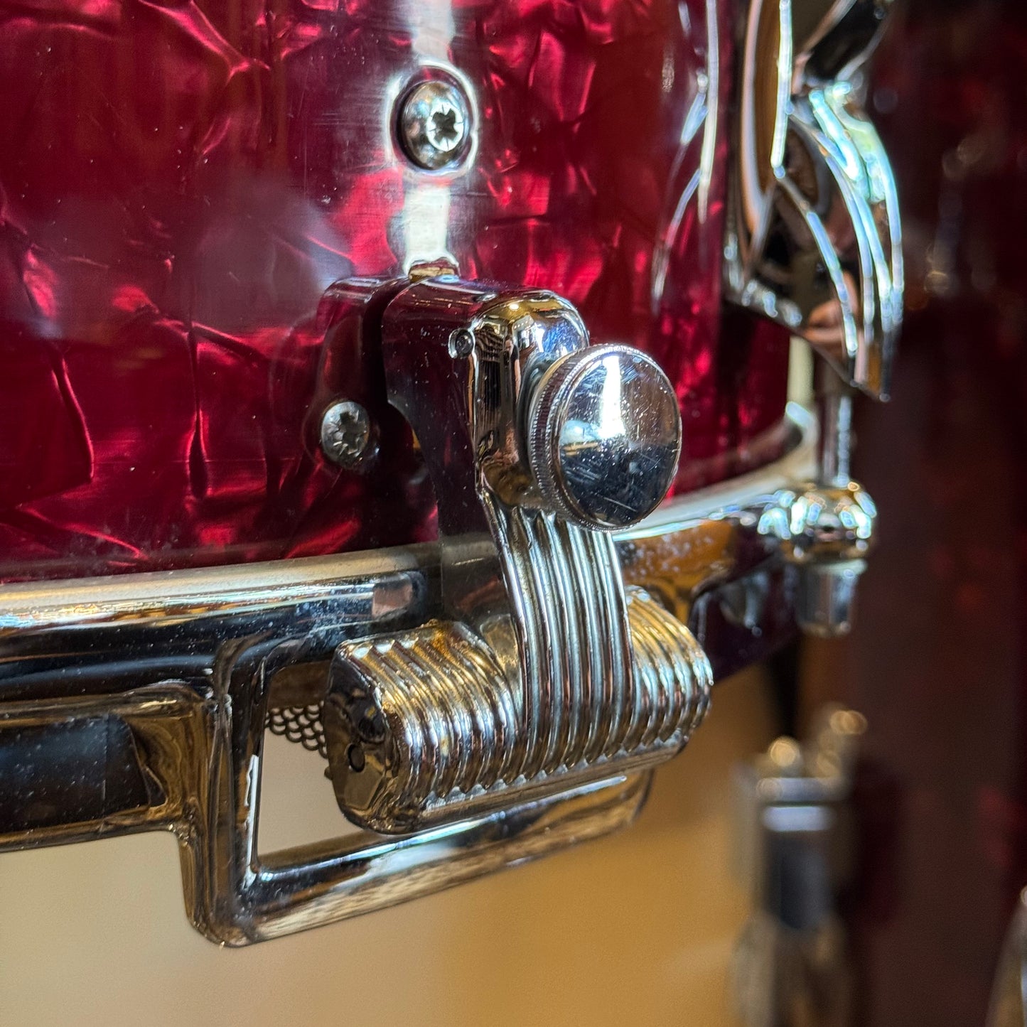 VINTAGE 1960's Premier in Ruby Pearl - 14x20, 8x12, 16x16, 5.5x14