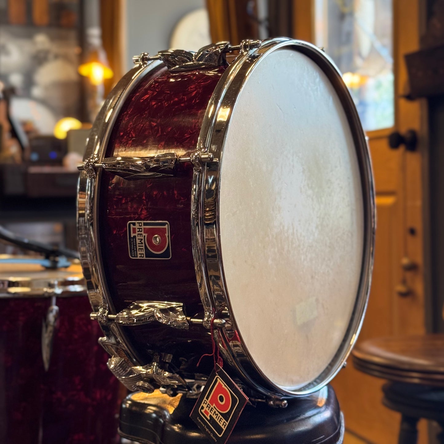 VINTAGE 1960's Premier in Ruby Pearl - 14x20, 8x12, 16x16, 5.5x14