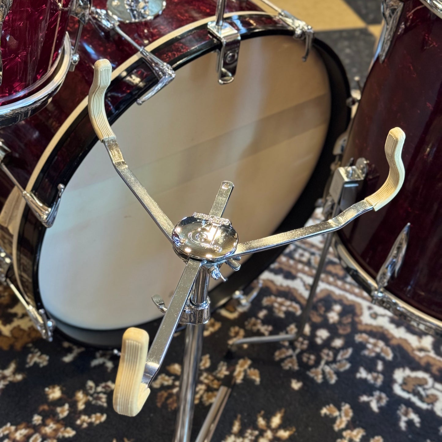 VINTAGE 1960's Premier in Ruby Pearl - 14x20, 8x12, 16x16, 5.5x14