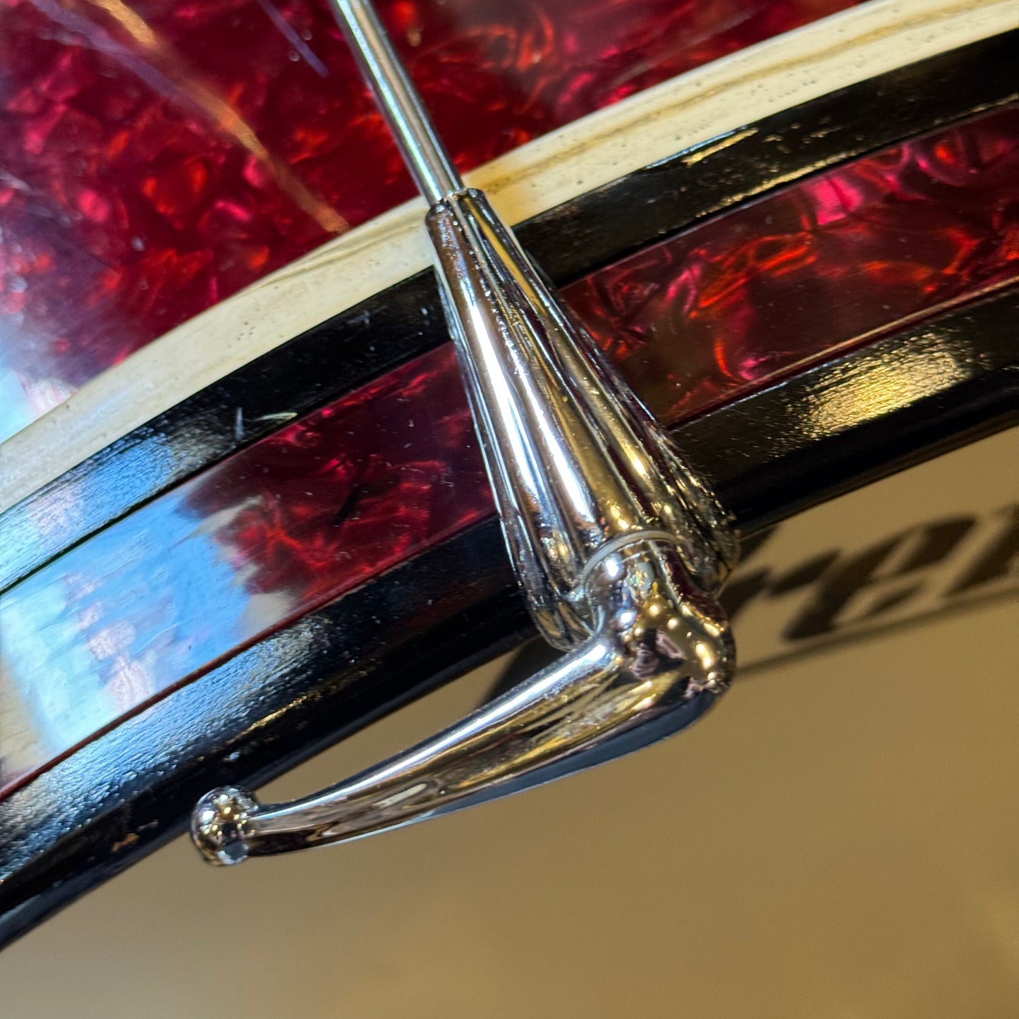 VINTAGE 1960's Premier in Ruby Pearl - 14x20, 8x12, 16x16, 5.5x14