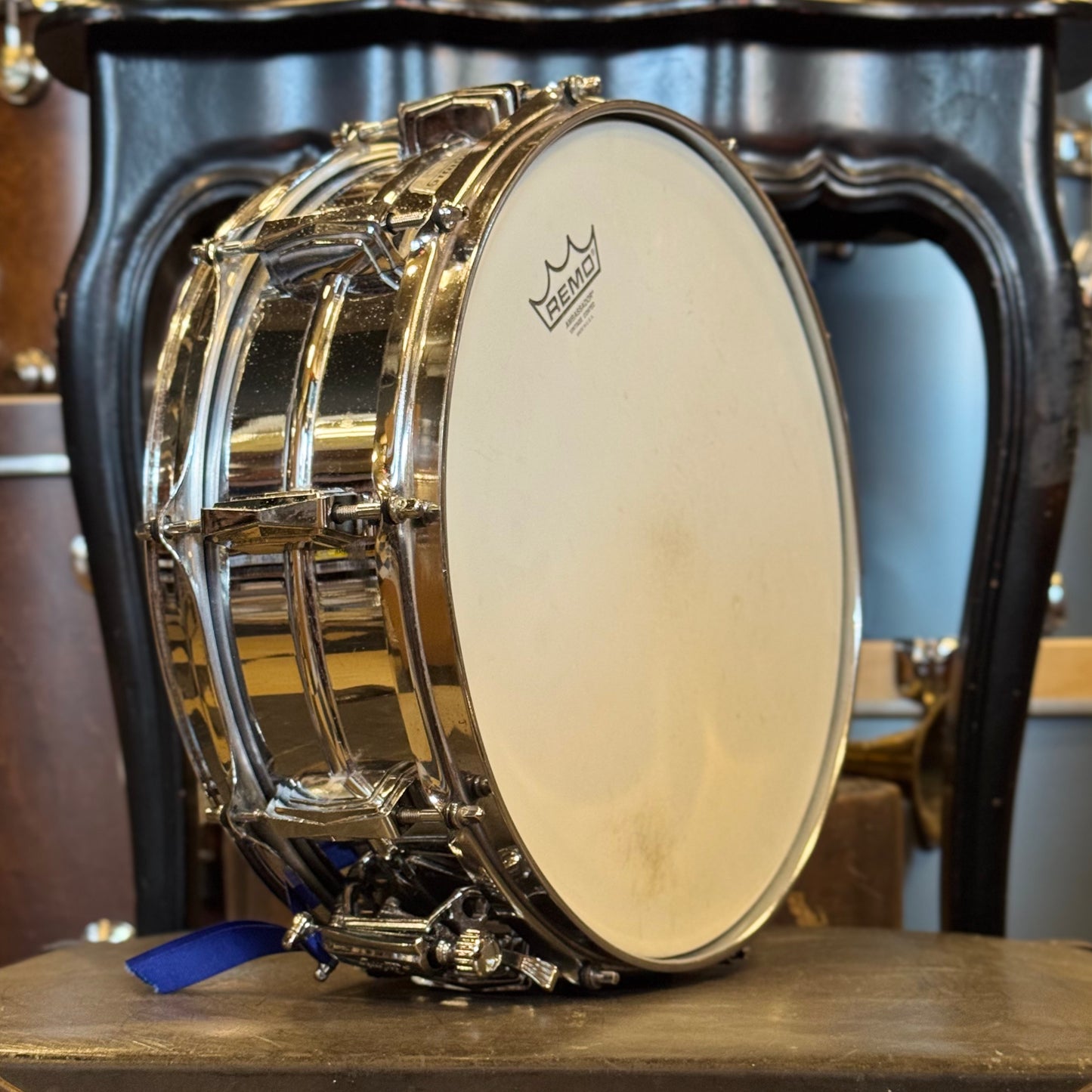 VINTAGE 1970's Ludwig 5x14 Lm400 Supraphonic Snare Drum