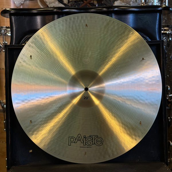 NEW Paiste 20" Formula 602 Classic Medium Ride w/ Six Factory Rivets - 2354g