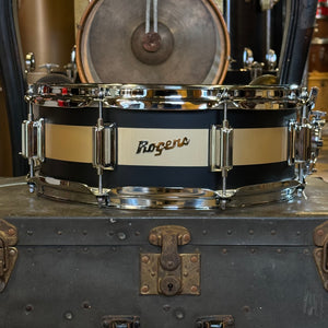 NEW Rogers 5x14 Tower Snare Drum in Black Gold Duco