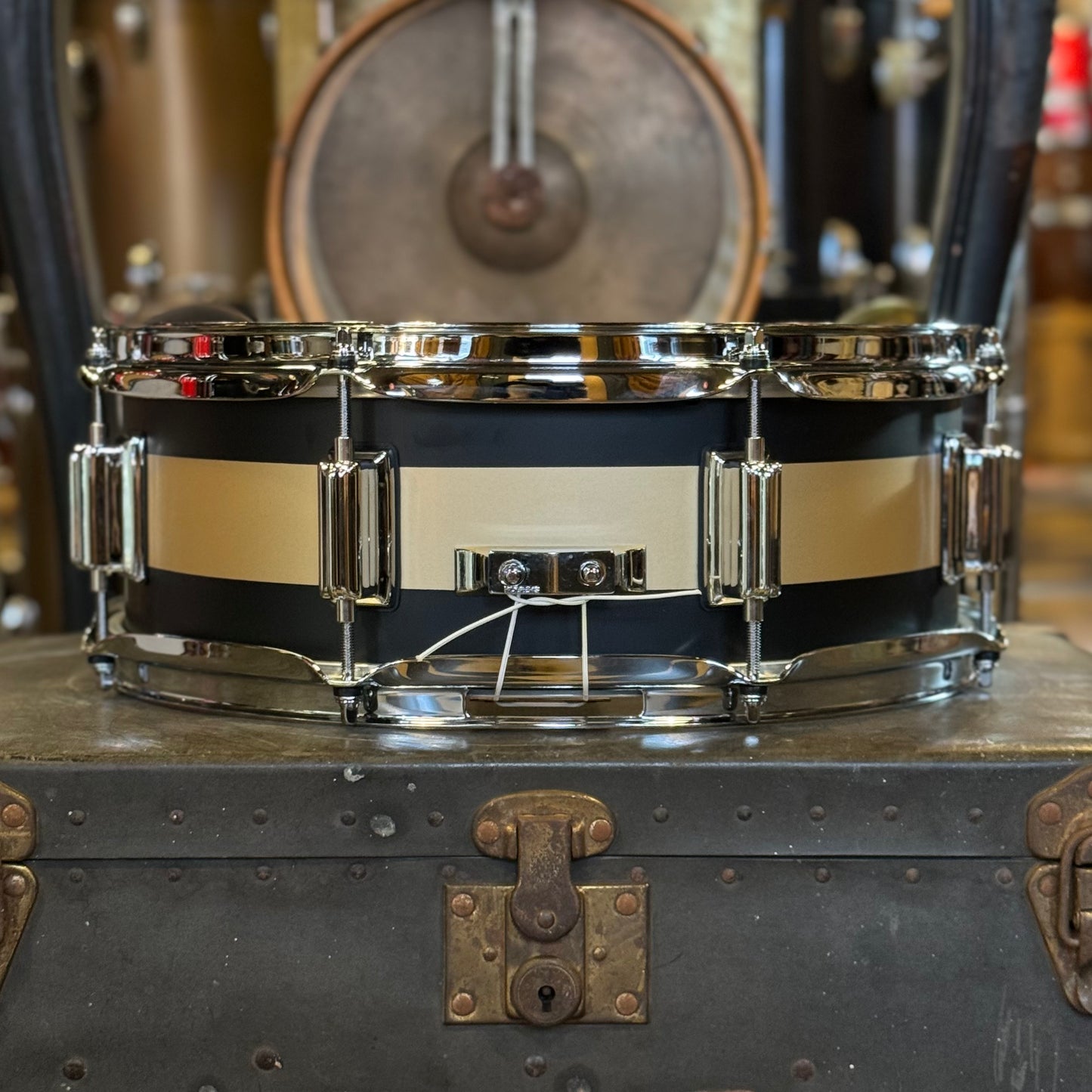 NEW Rogers 5x14 Tower Snare Drum in Black Gold Duco