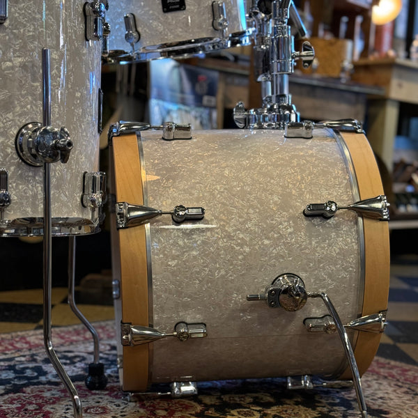 NEW Sonor AQ2 Bop in White Marine Pearl - 14x18, 8x12, 13x14 & 6x14