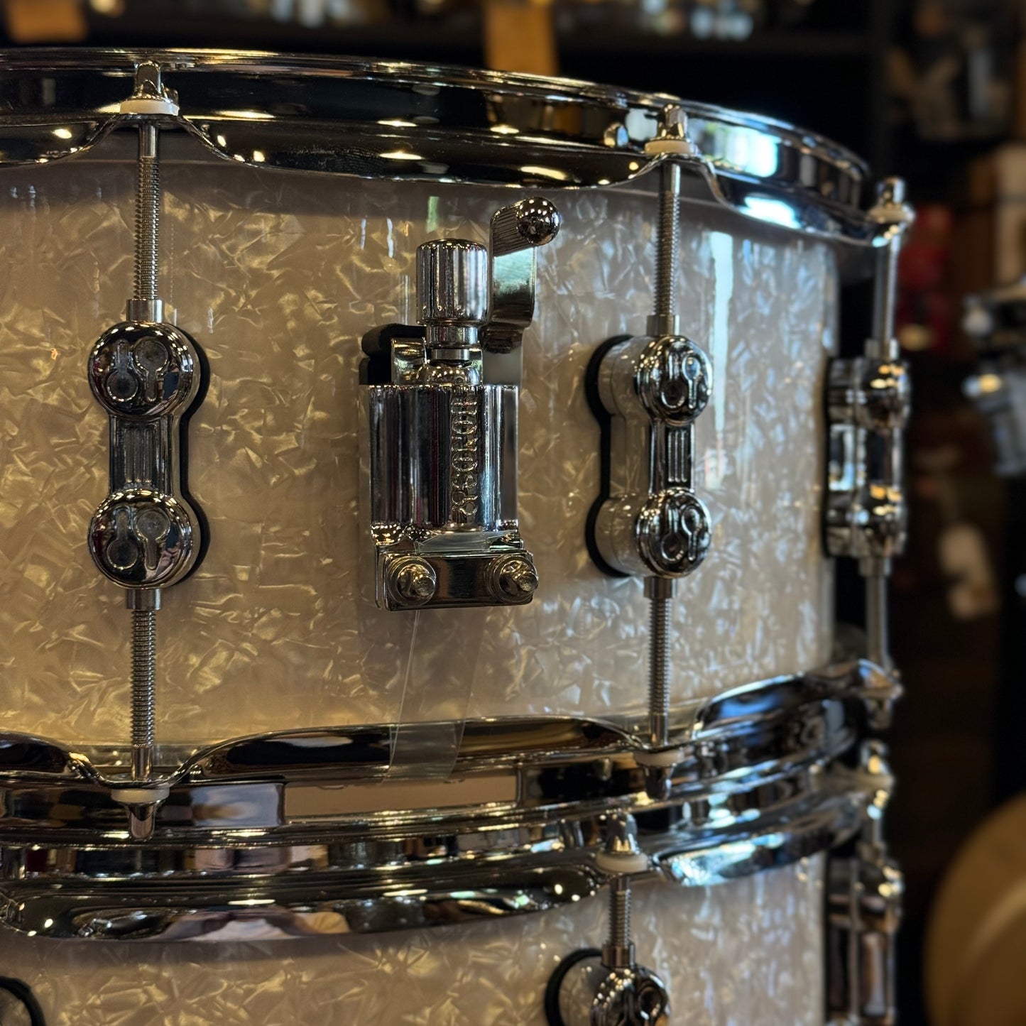 NEW Sonor AQ2 Bop in White Marine Pearl - 14x18, 8x12, 13x14 & 6x14