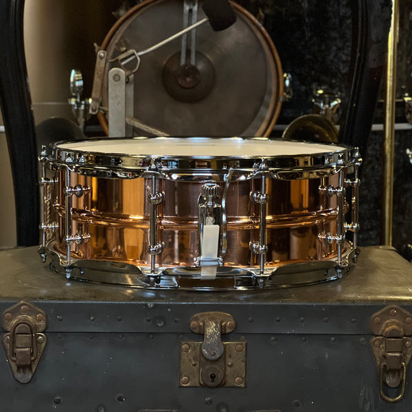 NEW Ludwig 5x14 Copper Phonic w/ Smooth Shell & Tube Lugs