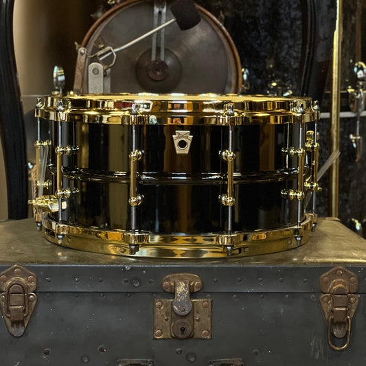 NEW Ludwig 6.5x14 Black Beauty w/ Brass Hardware