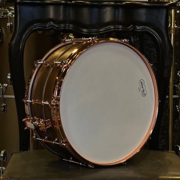 NEW Ludwig 6.5x14 Copper Phonic w/ Natural Patina and Copper Hardware