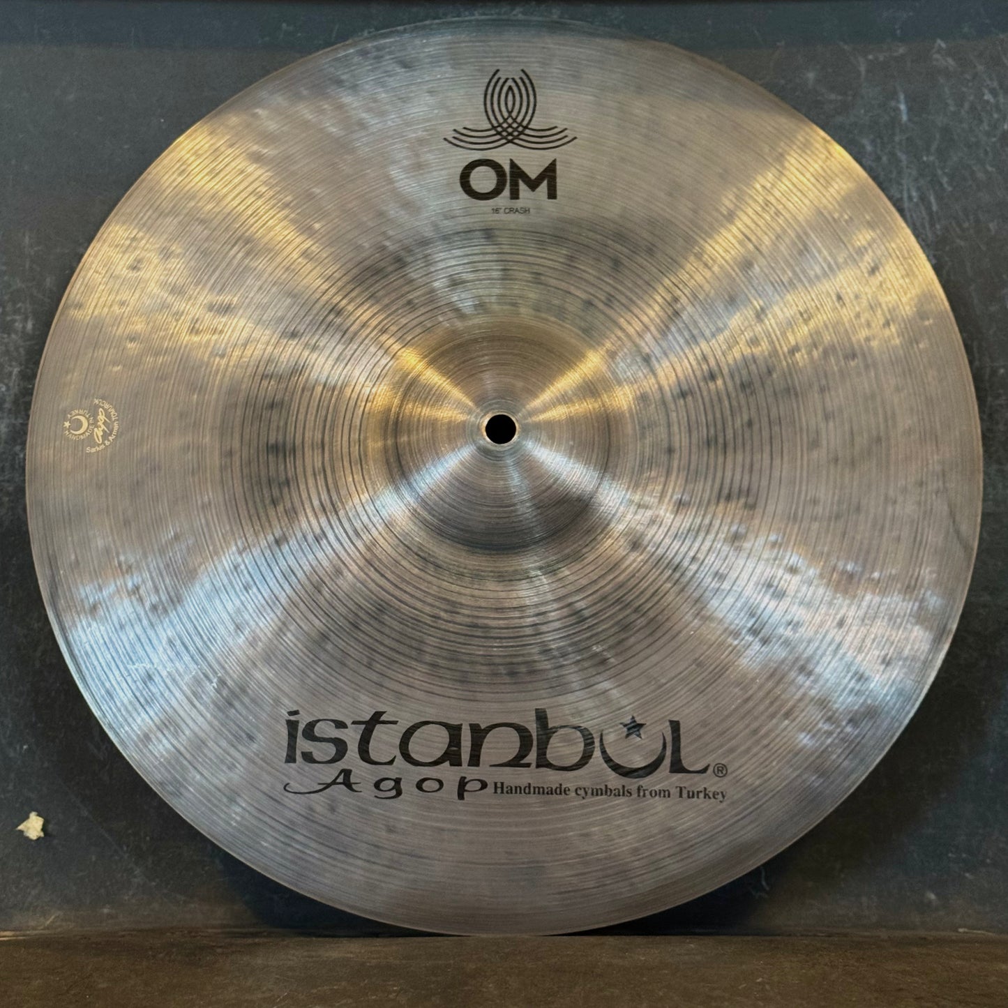 NEW Istanbul Agop 16" Om Crash - 868g