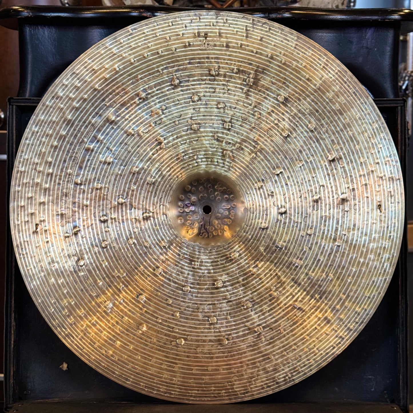 NEW Bosphorus 21" Master Custom Flange Swish w/ Rivets - 1934g